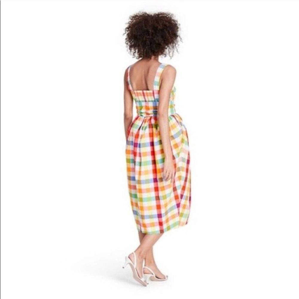 Christopher John Rogers X Target Plaid Dress Size 2 - Picture 2 of 7